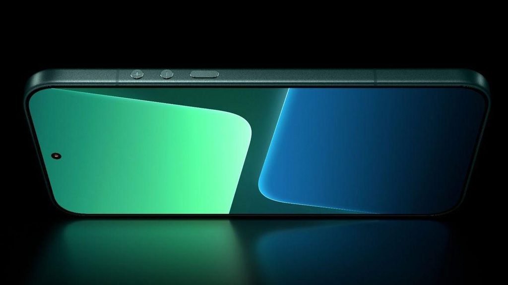 Redmi smartphone AMOLED display and green design