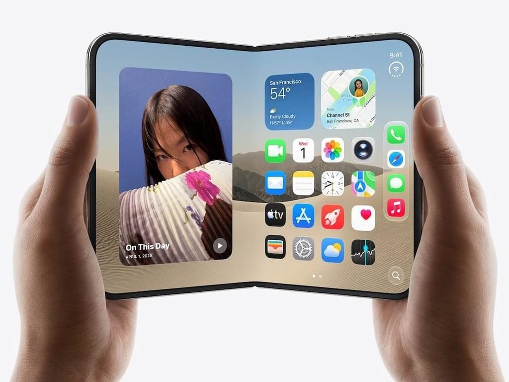 iPhone Fold Price in India, foldable iPhone design and features