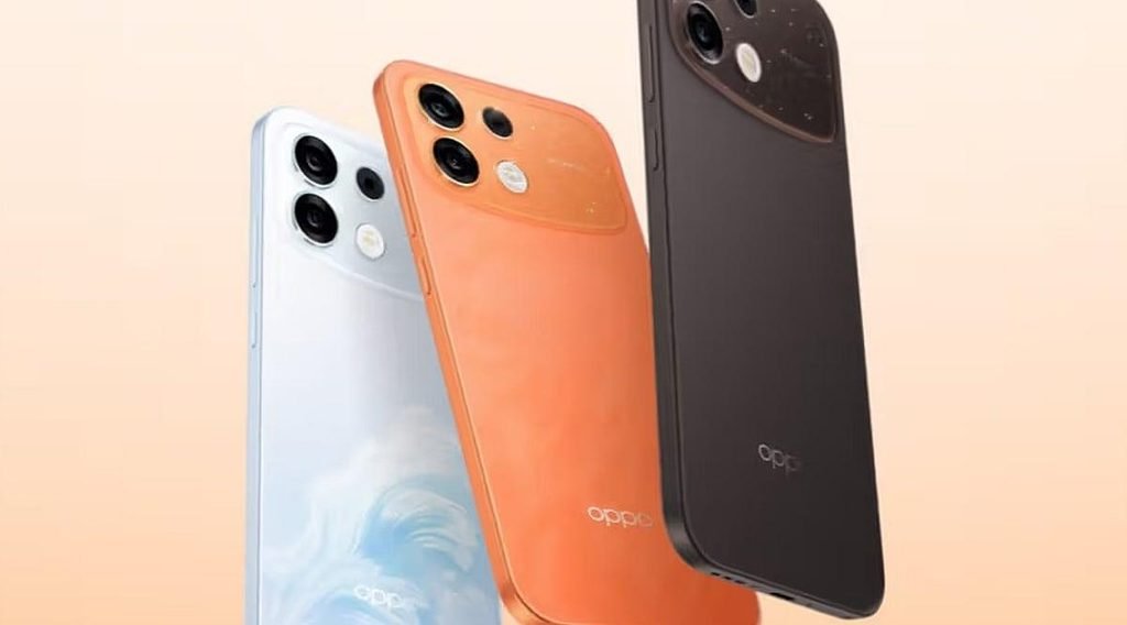 OPPO F35 Pro 5G smartphone with 8000mAh battery, 50MP camera and modern design